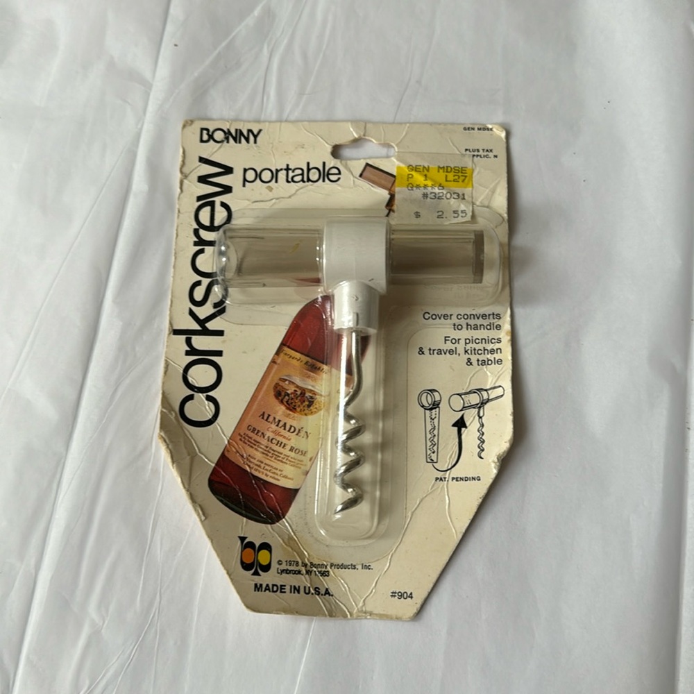 🎁 5/10.00, Corkscrew, new in package , American 🇺🇸 made